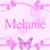 Melanie Name Icon