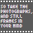 So Take The Photographs