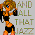 And All That Jazz Myspace Icon