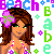 Beach Babe Myspace Icon 3