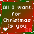 All I Want You For Christmas