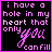 I have a hole in my heart that only you can fill