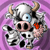 Crazy Cow Icon 16