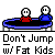 Do Not Jump Buddy Icon