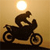 Motorcyclist Icon 2