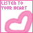 Listen To Your Heart Icon
