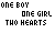One Boy One Girl Two Hearts