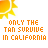 Only The Tan Survive In California