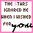 The Stars Ignored Me When I Wished For You 2