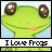 I Love Frogs