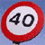 40 Road Sign Icon