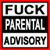 Fuck Parental Advisory Tablet Icon