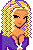 Blonde Doll Myspace Icon 12