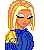 Blonde Doll Myspace Icon 6