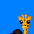 Giraffe and Doll Myspace Icon