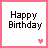 Happy Birthday Myspace Icon 2