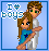 I Love Boys Doll Myspace Icon 3