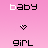 Baby Girl Myspace Icon 5