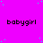 Baby Girl Myspace Icon 33