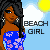 Beach Girl Myspace Icon 2