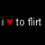 I Love To Flirt Myspace Icon