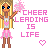 Cheer Leading Is Life Doll Myspace Icon