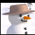 Snowman Myspace Icon 12
