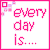 Every Day Is Pink Day Myspace Icon