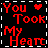 You Took My Heart Myspace Icon