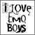 I Love Emo Boys Myspace Icon