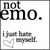 Not EMO Myspace Icon
