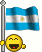 Argentina Flag smiley 5
