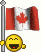 Canada Flag smiley 21