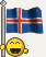 Iceland Flag smiley 72