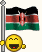 Kenya Flag smiley 82