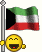 Kuwait Flag smiley 84
