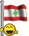 Lebanon Flag smiley 87