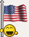 USA Flag smiley 23