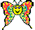 Butterfly smiley 2