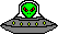 Alien smiley 8